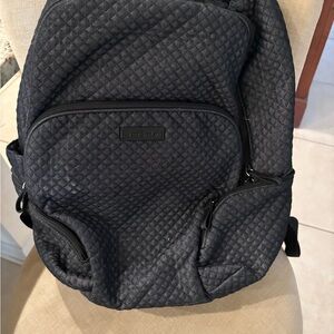 Vera Bradley Charcoal Quilted Backpack